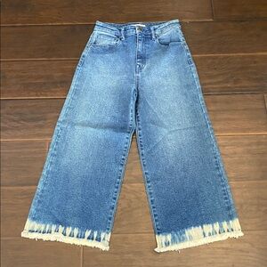 New without tag TGLA blue wide leg jeans women’s size 24